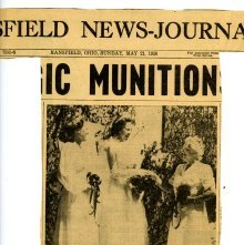 Newspaper Mansfield News Journal May 21, 1950