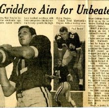 Newspaper clipping The Plain Dealer November 9, 1967