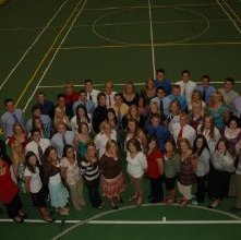Ashland University swimming team September 19, 2007.