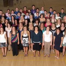 AU swim team 2008