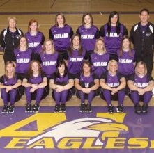 Ashland University softball team photographs 2009.