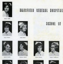 Class Photograph 1970 School of Nursing, Mansfield, Ohio.