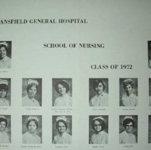 Class Photograph 1972 College of Nursing, Mansfield, Ohio