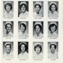 Class Photograph 1978 College of Nursing, Mansfield, Ohio.