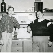 Ashland College, Ashland, Ohio pine whispers individual photographs 1958.