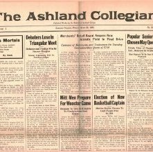 The Ashland Collegian April 20, 1923