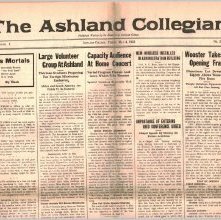 The Ashland Collegian May 4, 1923