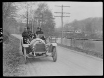 Auto ride to Center Port, photo by Gertrude Tate, 1910