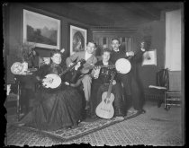 Jack, Ben, Julia Bredt & self , photo by Alice Austen, 1890