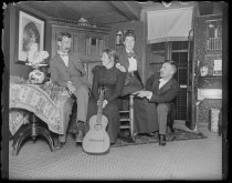 Group Julia Bredt E. Baltzer, Sam Dix & self, photo by Alice Austen, 1892