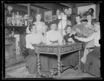 Lunch club, photo by Alice Austen, 1904