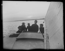On boat Mariposa off Bath, photo by Alice Austen, 1892