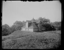 Ice house, V. Wards, photo by Alice Austen, 1897
