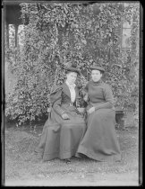 Vi & E.A.A Canal trip costumes, photo by Alice Austen, 1894