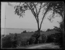 Bay, Fort Lafayette & Roger, photo by Alice Austen, 1888