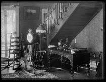 Hall in Julie Lord's house, photo by Alice Austen, 1889