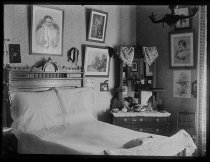 Julia Marsh's room, photo by Alice Austen, 1888