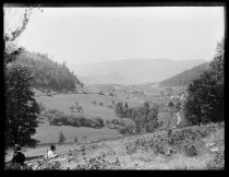 Distant view of Mt. A. valley, photo by Alice Austen, 1890