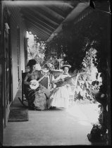Alice Austen and Bessie Strong, photo by Alice Austen, ca. 1885-1890