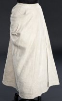 front view of skirt, buttoned