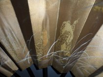 detail of reverse, three frogs