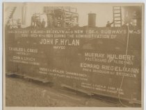 Caisson for Staten Island-Brooklyn tunnel, photo by Almstaedt Studio,  1924