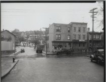 Westervelt Avenue at Brook Street, photo by Herbert A. Flamm, 1950