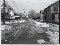 Cortlandt Street at Palmer Avenue, photo by Herbert A. Flamm, 1956