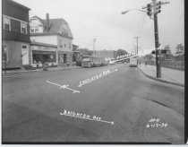 Castleton Avenue at Brighton Avenue, photo by Herbert A. Flamm, 1974