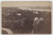 View from Anson Phelps Stokes house, photo by Isaac Almstaedt, ca. 1880