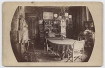 Dining Room, Anson Phelps Stokes house, photo by Isaac Almstaedt, ca. 1880
