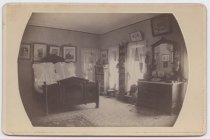 Bedroom, Anson Phelps Stokes house, photo by Isaac Almstaedt, ca. 1880