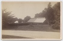 Greenhouses of Anson Phelps Stokes, photo by Isaac Almstaedt, ca. 1880