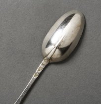 close detail showing marks on reverse