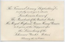 Invitation to the luncheon