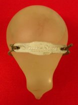 front view, globe in bracket