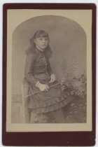 Portrait of Eliza Hilah Lake, photo by John E. Lake, ca. 1886