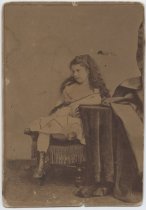 Portrait of Maud Morgan as a child, ca. 1870