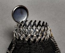 detail of gate top, partially open