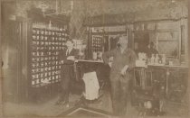 Barber shop on Richmond Avenue, Empire Photo View Co., 1904