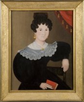 Portrait of Catherine Rachel (Winant) Cole (with frame)