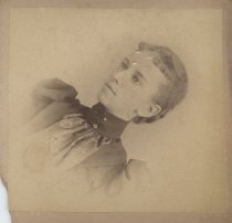 Portrait photograph of Joanna Egbert, ca. 1891