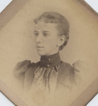 Portrait photograph of Joanna Egbert, ca. 1891