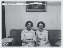 Susan Lawrence and Dorothy (Lawrence) Anderson, 1964