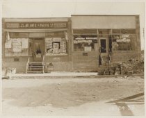 849 and 853 Annadale Road, photo by Victor S. Bent, 1939