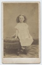 Portrait of Violet Ward, photo by John Loeffler, ca. 1866