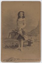 Portrait of Caroline Ward, photo by Mora, ca. 1878