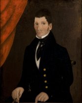 Portrait of Abraham Ellis, by artist John Bradley (without frame)