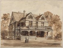 Design for Cottage at Clifton S.I. for the Misses Ripley, by E. A. Sargent