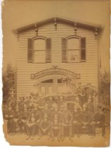 Port Richmond Engine Company No. 3, photo by H.W. Griffith, ca. 1890